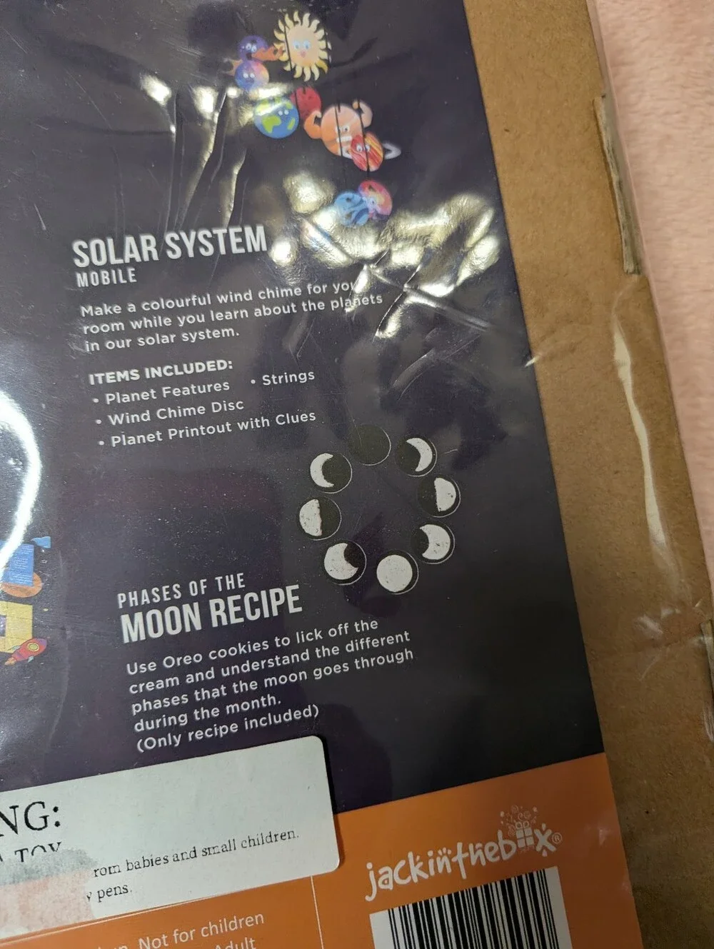 Space Explorer CRAFT KIT - Jack in The Box 6-in-1 New‎ Sealed Game DIY